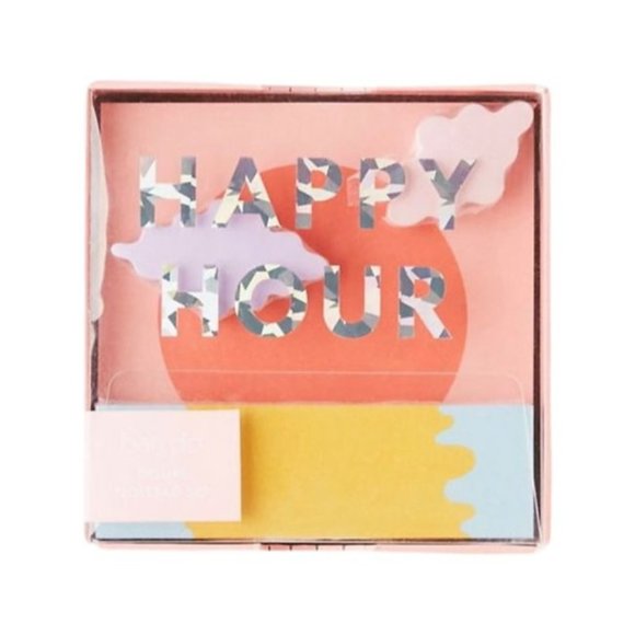 Happy Hour Deluxe Notepad Sticky Note Set - Picture 4 of 5